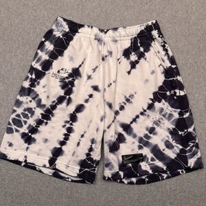 Nike Sportswear Club Graphic Shorts Mens Medium Tie Dye 9"‎ Stretch DM7944